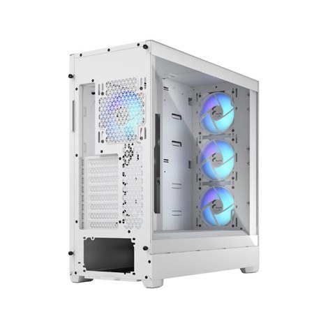 Fractal Design | Pop XL Air RGB | Side window | White TG Clear Tint | E-ATX up to 280 mm, ATX , mATX, Mini ITX | Power supply in - 4